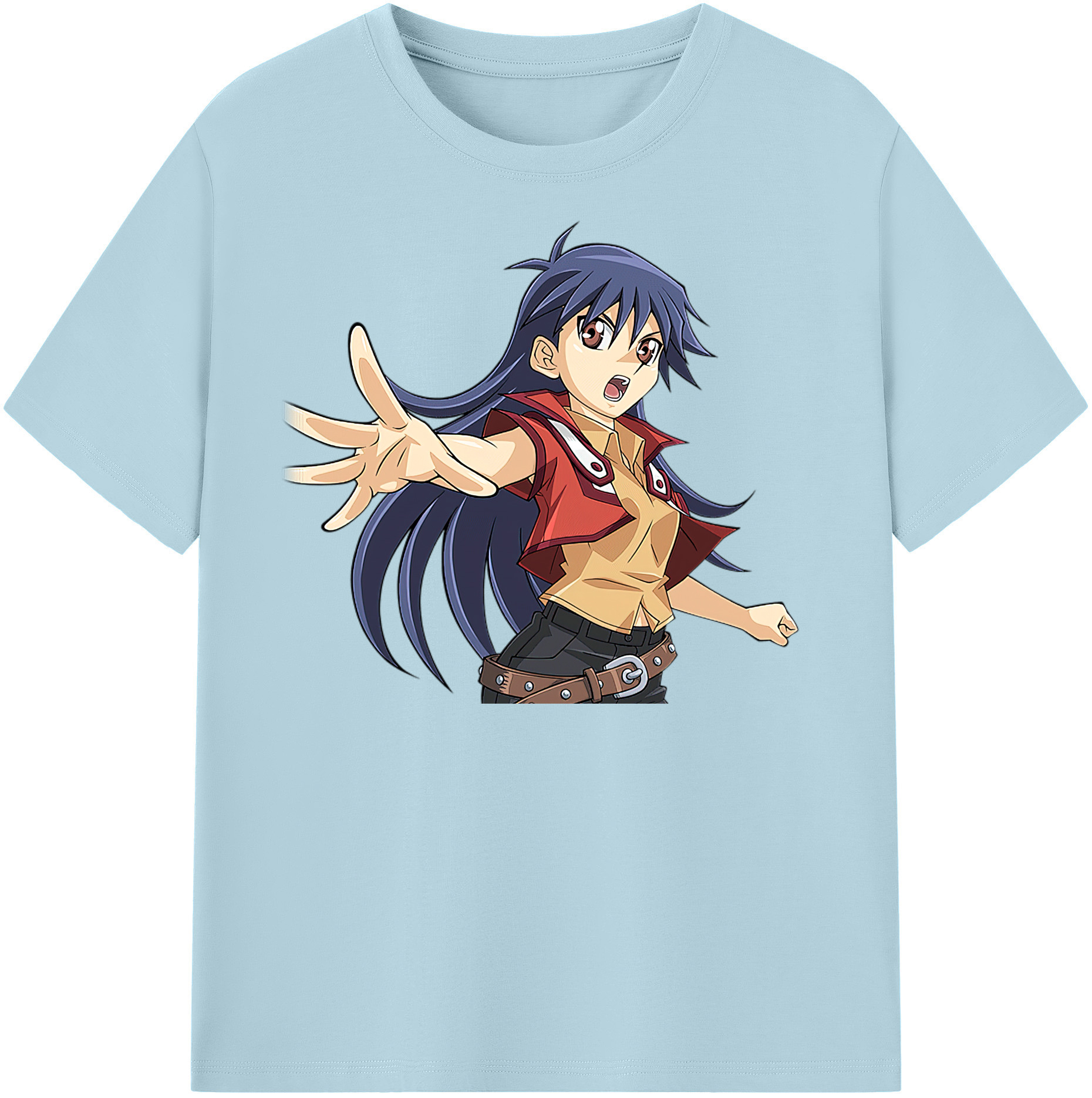 （画像用） 遊☆戯☆王 Yu-Gi-Oh! 綿100％半袖Tシャツ（フロントプリント）